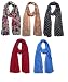 Printed Poly Cotton Scarf and Stoles for Women ( Combo of Five stoles) RS.479.00