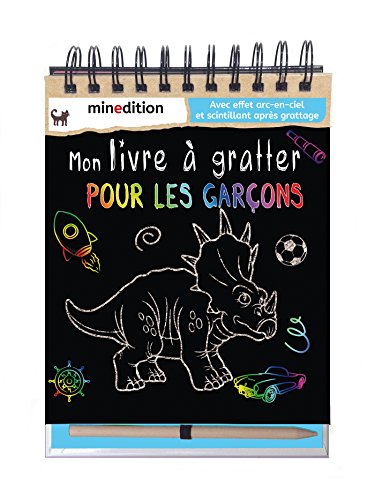 Mon livre à gratter pour les garçons