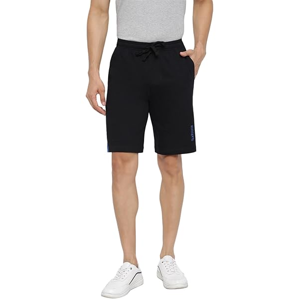 Van Heusen Athleisure Men Knit Shorts - Cotton Rich - Smart Tech