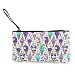 Produktbild Coin Pouch Cute Ice Cream Cones Animals Canvas Coin Purse Cellphone Card Bag With Handle And Zipper