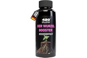 420Flow Wurzel Booster für Cannabis Hanf – Hochwirksamer Wurzelstimulator für kräftiges Wachstum, verbessert Wurzelbildung, Dünger geeignet für Erde & Hydroponik (1000ml)
