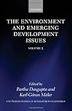 Image de The Environment and Emerging Development Issues: Volume 2