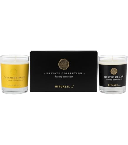 Rituals The Ritual of Mehr Scented Candle Duftkerze Zeder, Maße: 9,3cm x 9,3cm x 11,8cm, 1107152 Küche, Haushalt & Wohnen