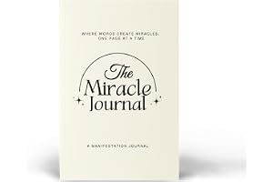 The Miracle Journal: A Manifestation Journal: Your Guided Manifestation & Gratitude Journal
