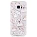 Produktbild MUTOUREN Samsung Galaxy S7 Edge TPU Hülle Schutzhülle Crystal Case Durchsichtig Klar Silikon Transparent Ultradünne Weich Gel Hinten Rückdeckel Kratzfeste Federung Etui Bumper-Einhorn und Ballon