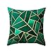 Produktbild MMLsure® Geometrisches Design Platz Dekokissen,Kissen Print Hülle Pillowslip,Sofakissen Lendenkissen Wurfkissenbezug Kissenhülle, 45x 45 cm (C)