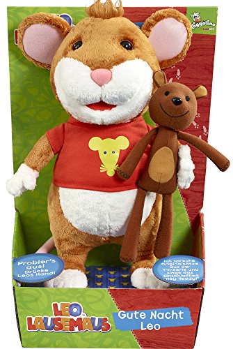 Preisvergleich Produktbild Leo Lausemaus 40254.3000 - Gute Nacht Plüschtier