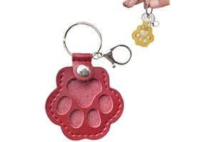 CTDWNT Hundehaar-Sammler, Schlüsselanhänger, Erinnerungsbox, Haustier-Memory-Sammler, Tierhaar-Andenken, Haustier-Fell-Andenken, Schlüsselanhänger zum Sammeln von Haaren mit Druckknopf