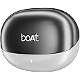 boAt Airdopes 301 TWS Earbuds w/ 75 hrs Playtime, Quad Mics with ENx, ASAP Charge, IWP Tech, Beast Mode with 50ms Low Latency, 10mm Drivers, Bluetooth v5.3 & IPX5 Resistance(Arctic Whisper)