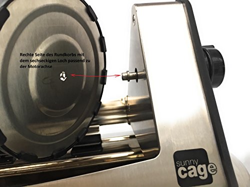 Sunny Cage® Rotierender Toasteraufsatz Brötchenaufsatz - 9