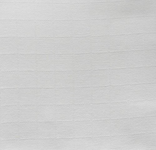 Mullwindel/Spucktücher/Stoffwindeln, 10er Pack, weiss, 80×80 cm, 100% Baumwolle, doppelt gewebt, schadstofffrei zertifiziert, kochfest 95° - 2