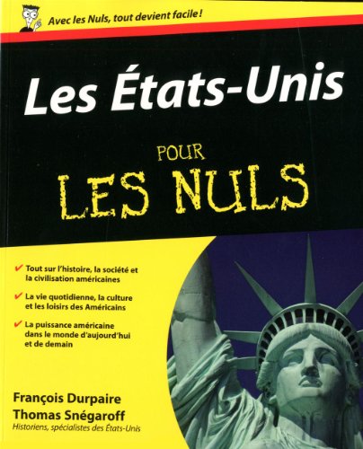 couverture de : Les Etats-Unis pour les nuls