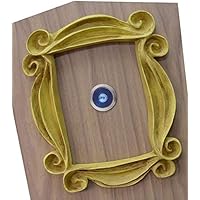 LaRetrotienda MARCO DECORACION MIRILLA PUERTA con acabado VINTAGE 26 x 21 cm