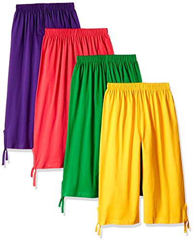 SINIMINI Girls Casual Capri(Pack of 4) RS.809 (71.00% Off) - Amazon