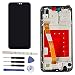 Produktbild General Bildschirm Ersatzteil komplette lcd display touchscreen digitizer Glas panel mit Frontrahmen für Huawei P20 lite ANE-LX2 ANE-L22 ANE-LX1 ANE-L21 ANE-LX3/Nova 3e 5.84" schwarz