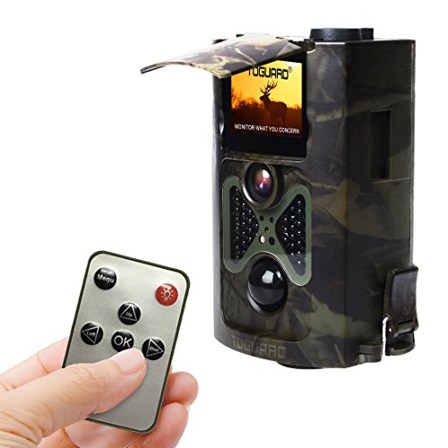 Preisvergleich Produktbild TOGUARD® H50 Wildkamera mit 12 Mega Pixel, 1080P HD, Zeitraffer, 120° Weitwinkel, Infrarot-Nachtsichtfunktion mit 20m Sichtweite, Fernbedienung und Bewegungsmelder, kurze Auslösezeit