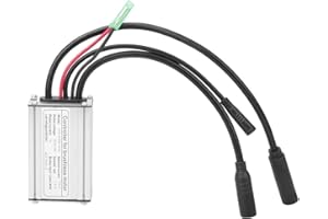 Ichiias E-bike Controller, Electric Motorcycle Controller, Waterproof Adapter 36V/48V Motor Regulator for E-bike with Hall