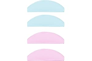 Libeauty Lash Lift Shields, Korean Lash Lift Shields Flat, Self Adhesive Lash Lift Pads, Use for Softening Eyelashes, Eyelash Lift Pads, No Glue, Super Sticky, Reusable, Can be Used as Eye Patches