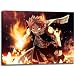 Produktbild Fairytail, Natsu Motiv auf Leinwand im Format: 100x70 cm. Hochwertiger Kunstdruck als Wandbild. Billiger als ein Ölbild! ACHTUNG KEIN Poster oder Plakat!