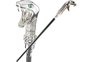 cakunmik Canne de Lucius Malfoy avec Baguette de 14in