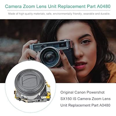 MachinYester For Canon Powershot SX130 SX150 IS Camera Zoom Lens Unit Replacement Part A0480 Replacement Lens for Canon color Black MachinYester For Canon Powershot SX130 SX150 IS Camera Zoom Lens Unit Replacement Part A0480 Replacement Lens for Canon color Black