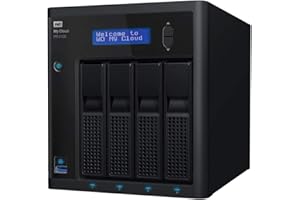 WESTERN DIGITAL WD My Cloud Pro Series PR4100 56TB 4-bay NAS 1.6GHz Quad Core Processor with 4GB DDR3L Memory, RAID 0, 1, 5, 10, JBOD and Spanning, Backup Options)