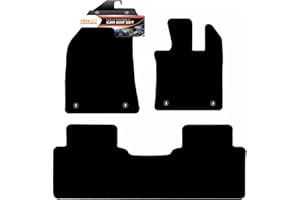 Car Floor Mats for MG HS Automatic Car Mats 2024+ – Tailored Custom Fit Floor Mat Set | 3 Piece | Waterproof 650-Pile Carpet, Anti-Slip Backing & Reinforced Heel Pad | Click-Carmats UK