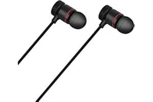 Lazmin Casque de Sport sans Fil Bluetooth avec aimants intégrés à Technologie de couplage Multiple V4.1, Longues Heures de Veille et de Conversation avec Une complète (2 Couleurs en