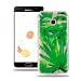 Produktbild Suming Samsung Galaxy A5 2017 SM-A520F Tasche Transparente Kristallklare Schutzhülle Weiche TPU Silikon Schale Flexible Schlanke Leichte Schutzhülle Anti-Kratz Stoßfeste Staubdichte Etui - Grüne Blätter