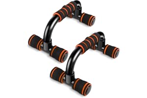 LMYTDO Push Up Bar Stands, Fitness Press Up Bar with Non-Slip Foam Handles for Arms, Chest and Shoulder Training Gym home Workout Exercise
