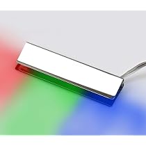 Kalb Ambilux LED Éclairage Bords De Verre - Set 9 Clips Transparents 3000K/5000K - Variateur Smart-Home Compatible