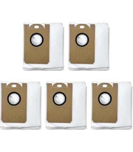 Lot De 5 Sacs D'aspirateur De Rechange Pour HONITURE Q6 Pro - Compatibles Robots Aspirateurs - Entretien Facile