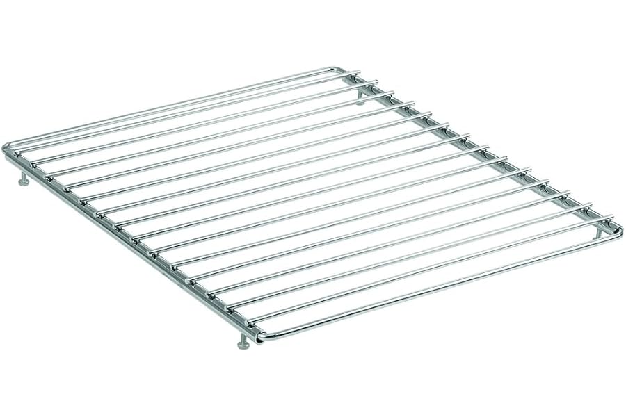 Universal Estante Ajustable Cromado para frigorífico y congelador, Profundidad 305 mm, Ancho 350 – 530 mm.(Extensible)
