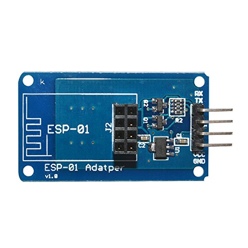 mirocle ESP8266 Serial ESP-01 Wi-Fi inalámbrica módulo adaptador 3.3 V 5 V compatible Arduino