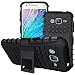 Samsung Galaxy J2 - Stylish Heavy Duty Hard Back Armor Shock Proof Case Cover with Back Stand Feature & Free Screen Protector by Accessories Collection RS.275.00