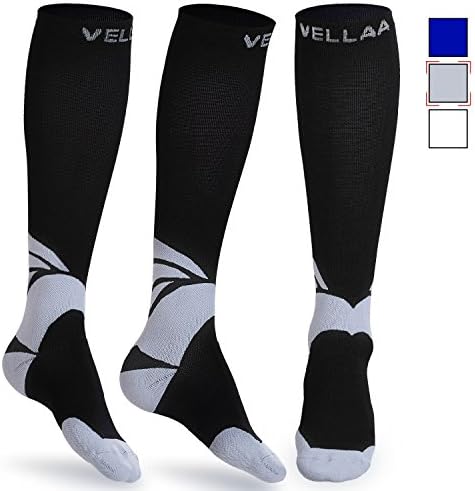 Varicose Veins Socks For Men and Women - 20-30 mmHg Graduated Athletic Fit for Sports, Enhance Blood Circulation, Varicose Veins, Flight Travel, Maternity Pregnancy, Speed-up Muscle Recovery