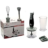 FRENDZ FOREVER 300W 5-in-1 Hand Blender (Black and Grey)