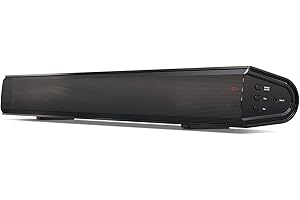 Cello Soundbar with 40 Watts Output and 2 Channel Speaker YW-S15 40 Watts, Built in Bluetooth, Optical and 12 volt compatible. AC/DC Adaptor. Opitcal audio cable included. Cinematic sound quality