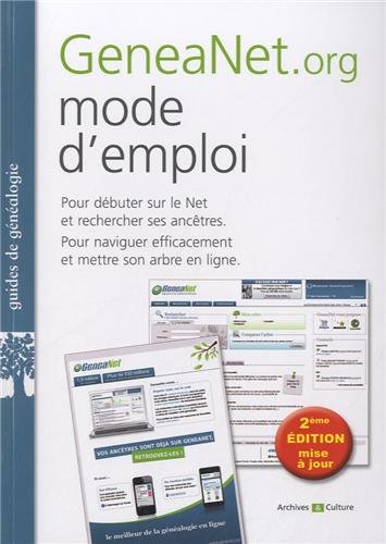 couverture de : GeneaNet.org mode d'emploi