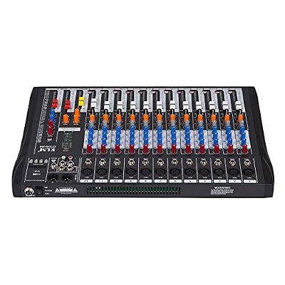 Olibelle Table De Mixage Table De Mixage Audio 12 Canaux Table De Mixage USB Table De Mixage USB Studio