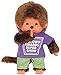 Produktbild Unbekannt Junge mit Shirt & Hose - 20 cm Monchhichi - Monchichi mit Bekleidung - Hose Jacke - Sportler Sportlich - Midtown Awards Super Show - Freizeitkleidung Freizeit Grün Streifen