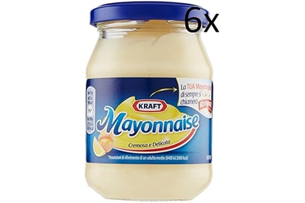 6 x kraft klassisk majonnäs mayo klassisk fritös sås glas 175 gr
