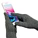 Produktbild GreatShield COZY High Quality Unisex Winter All Fingers Touch Screen Gloves [95% Conductive Lambswool] Super Warm FOR USE WITH ALL Touch Screen elektr. Winter Sport Handschuhe