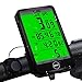 Produktbild synmixx Fahrradcomputer Kabellos LCD Großbildschirm Fahrradtacho Drahtlos 27 Funktionen Radcomputer Tachometer Wasserdichte Fahrrad Tacho Kilometerzähler für Radsport Realtime Speed Track
