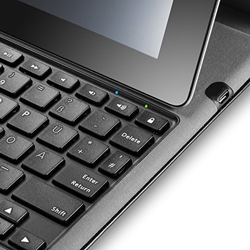 Anker Folio Bluetooth Keyboard Tastatur Case Hülle für iPad 4 / 3 / 2, Smart Case mit Auto Sleep / Wake Funktion, Komfortable Tasten, Extra Lange Batterielaufzeit (Nicht kompatibel mit iPad Air / iPad Pro 9.7 / New iPad 9.7″ (2017)) - 7