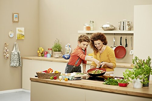 Fissler 157-303-28-100/0 SensoRed Pfanne 28cm / Pfanne Induktion /Aluminium Pfanne 28 cm Durchmesser / Induktion geeignet – Anti-Haft Pfanne, Aluminium, Rot, 48.5 x 30 x 6 cm - 6