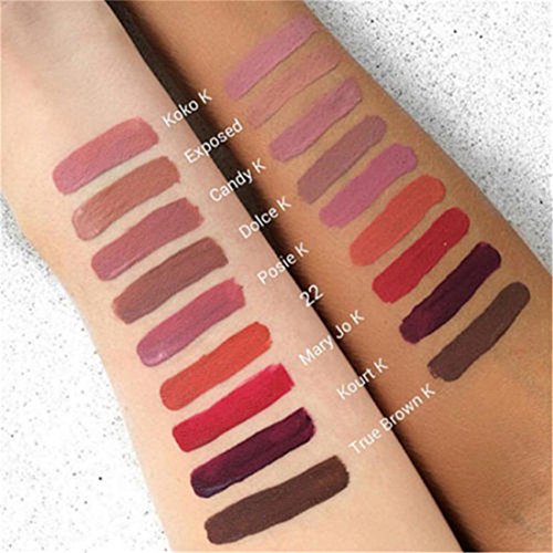 Cabet Waterproof Long Lasting Matt Liquid Lipstik Beauty Lip Gloss 12 Farben - 4