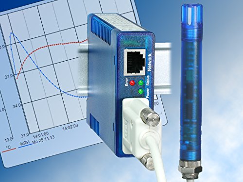 Preisvergleich Produktbild Web-Thermo-Hygrograph - Ethernet Thermometer und Hygrometer