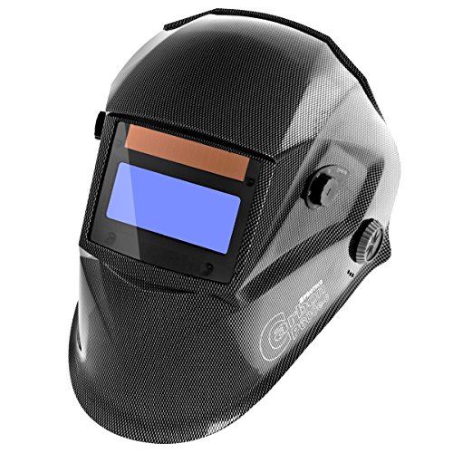 Proteco-Werkzeug® P600E-C Solar Automatik Schweisshelm Schweißhelm Schweissmaske Schweißschild Automatikhelm Carbon - 3