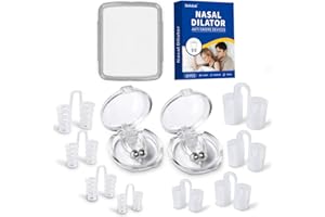 PONIZNO Dilatatore Nasale Antirussamento, Dilatatore Nasale Anti Russamento,soluzione confortevole e professionale per russare Anti Russare （10 pezzi）